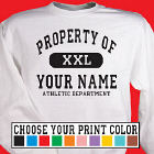 Property of Athletic Personalized Sweat Shirt